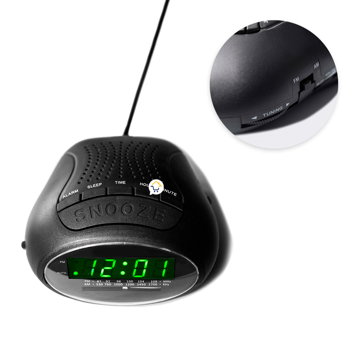 Miniatura 2 de Radio Reloj Digital Despertador VSRC758